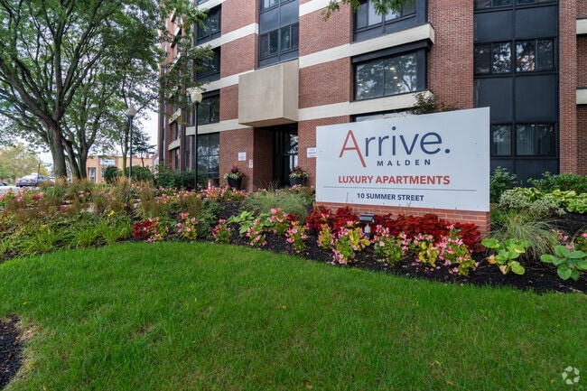 Building Signage - Arrive Malden