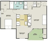 1BR/1BA
