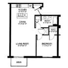 1 Bed / 1 Bath - 824 SF