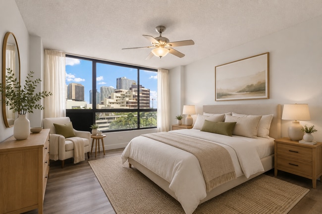 Photo - Downtown Honolulu Gem | Ocean, Mountain & City Views | Updated 2BD/2BA