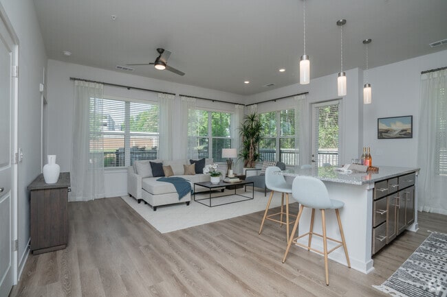 2BR, 2BA - 1,166SF - Kitchen - Veranda at Assembly