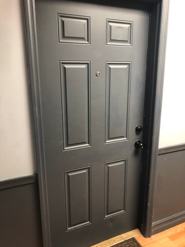 Spring-loaded self-closing doors for enhanced safety and security. - 353 High St
