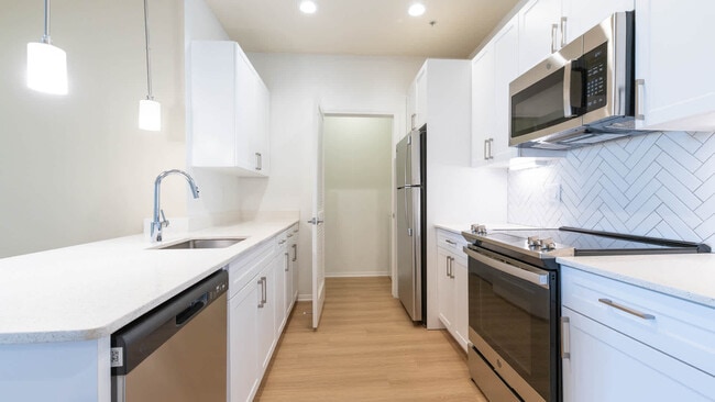 Kitchen with Stainless Steel Appliances