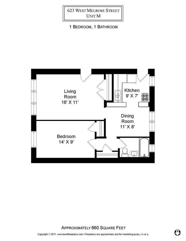 Photo - 623 W Melrose St Unit M1