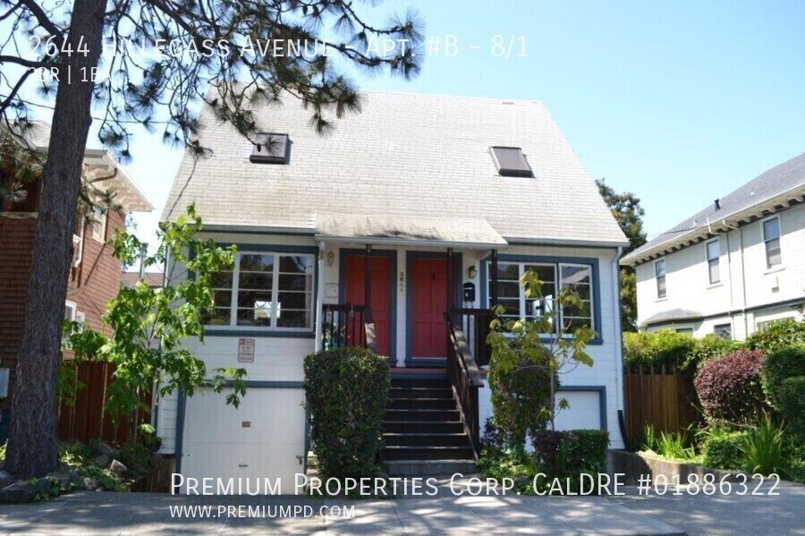 Photo - 2644 Hillegass Avenue-Apt. #B - 8/1