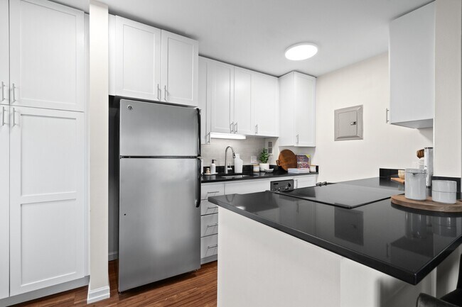 Modern Kitchen at Skye Apartments in Seattle, WA 98121