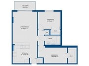 B1 | 2 Bedrooms, 1 Bath