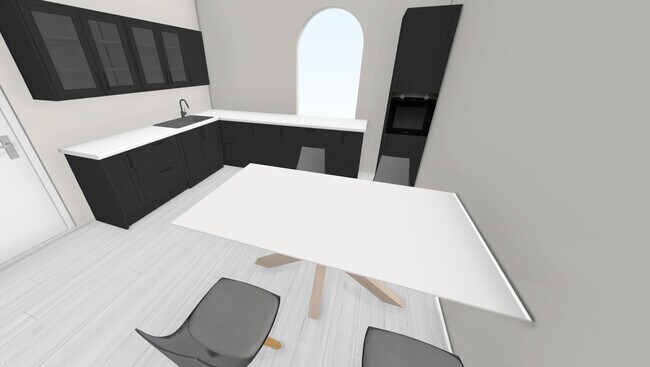 Kitchen with Eat In Dining Room