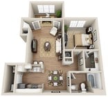1BR/1BA