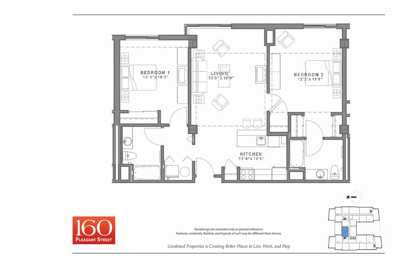 Photo - 160 Pleasant St Unidad 160-16211