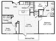 A10 floor plan Virage