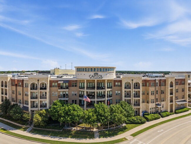 Vista aérea del Capitolio en Stonebriar - Capitol at Stonebriar