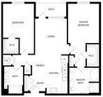 Plano de planta B2 de Neptune Marina