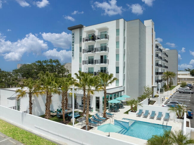 Pool Side View