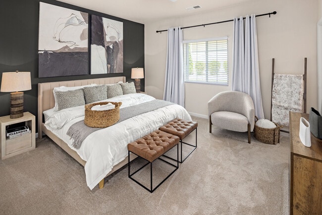 2BR, 2BA - 1,103SF - First Bedroom
