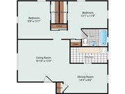 2BR/1BA
