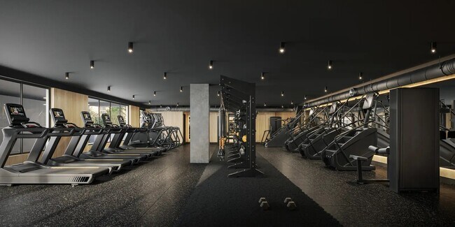 Gym (only half of gym is shown)