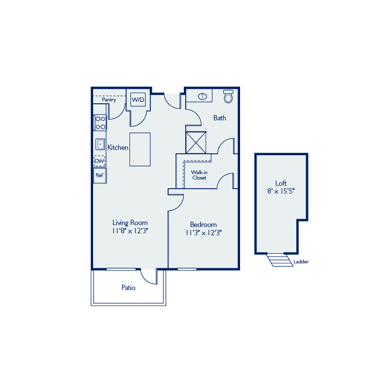 Floor Plan - A1O + loft
