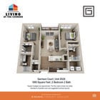 Garrison Court Unit Style 2D2X