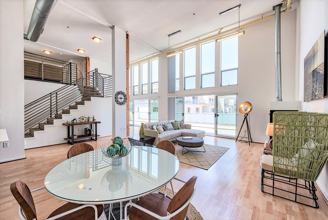 Model Photo: Each loft is one of a kind. come tour available floorplans!