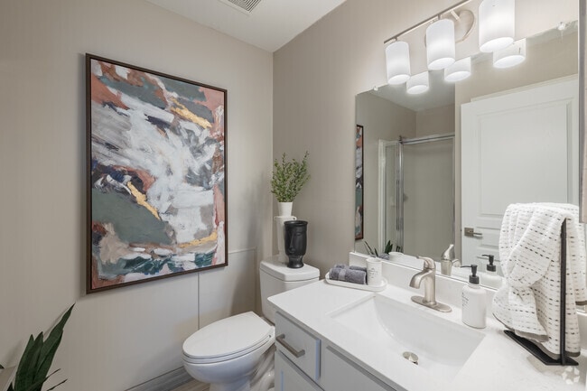 2BR, 2BA - 1,178SF - Carrington - Primary Bathroom