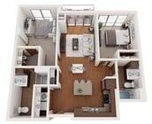 Floor Plan F1 | Domain | Apartments in Madison, WI