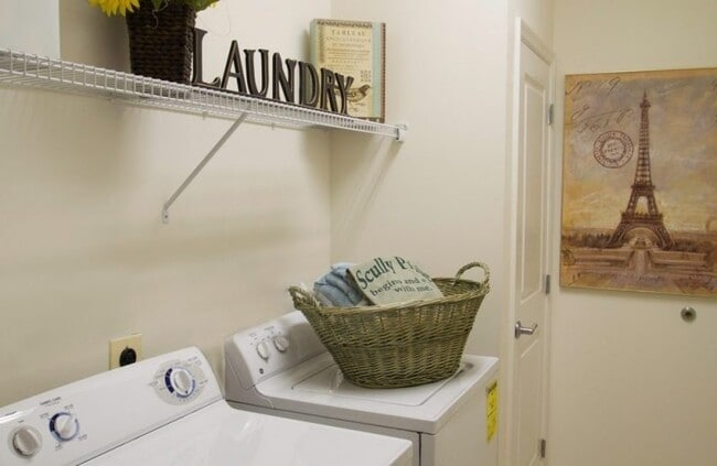 Washer and Dryer in Select Units