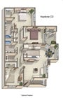 3BR/2BA