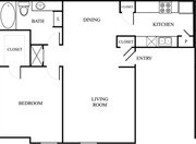 1BR/1BA