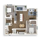 B4 floor plan View at Estancia