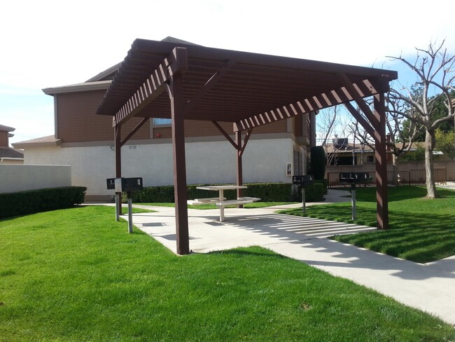 Community BBQ area
