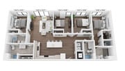 D1 floor plan Grove Central Residences