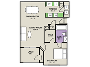 The Egret 1 Bed/1Bath