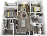 Cue Galatyn Station - B2A Floor Plan