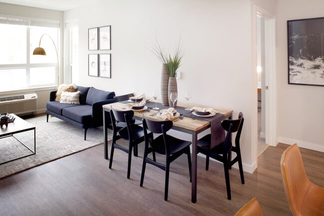 Living and dining area