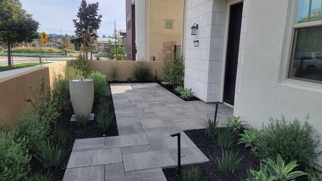 Front entrance from gate - 590 Catalonia