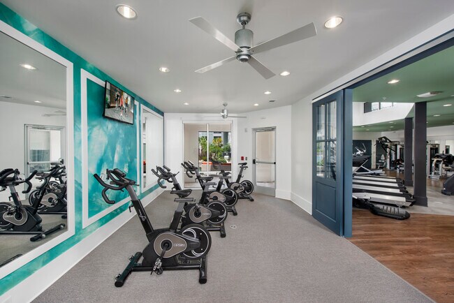 Fitness variety made easy with spin zone