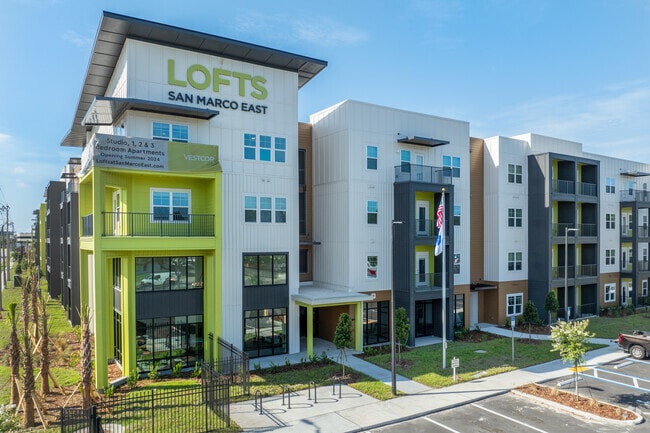 Front Entrance - Lofts at San Marco East