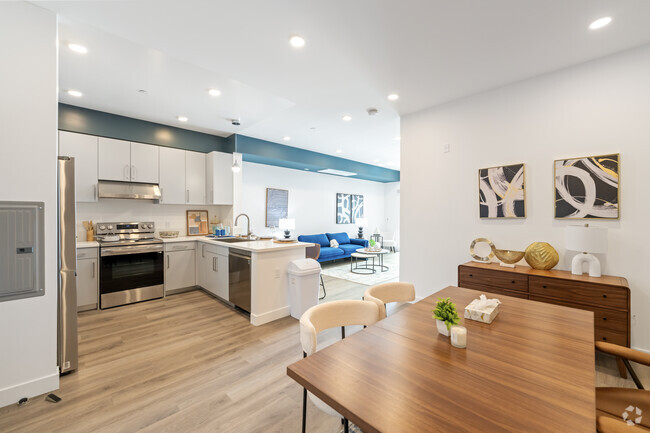 1BR, 1BA - 767SF - Dining Room - The ONE Apartments