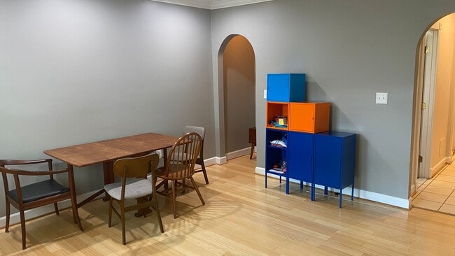 Living room and nook - 1242 Queen St, NE Unit #1