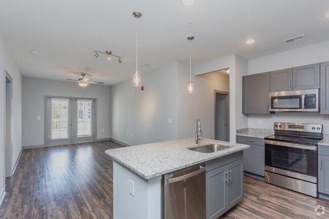 2BR, 2BA - 1043SF - Living Area