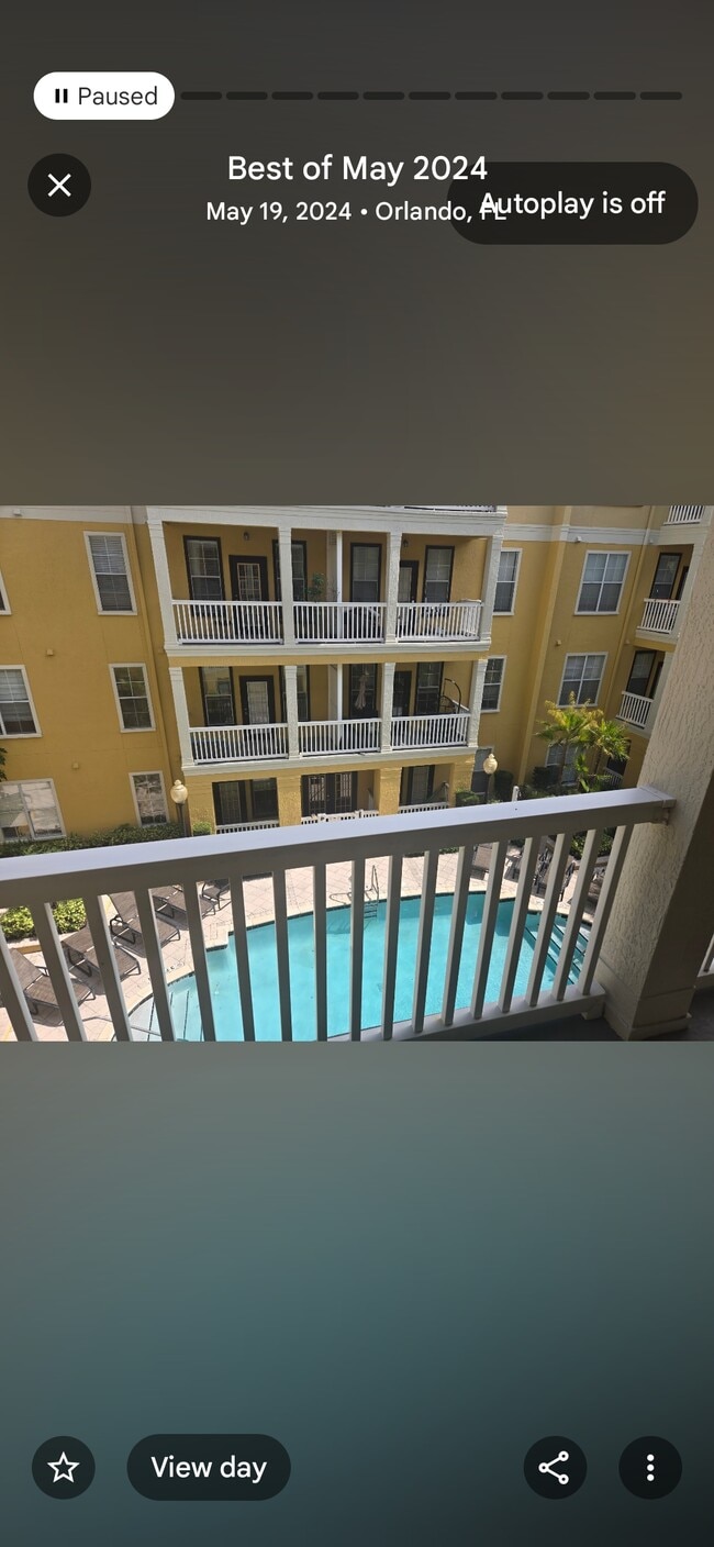 Vista desde el balcón - 860 N Orange Ave Unidad 344