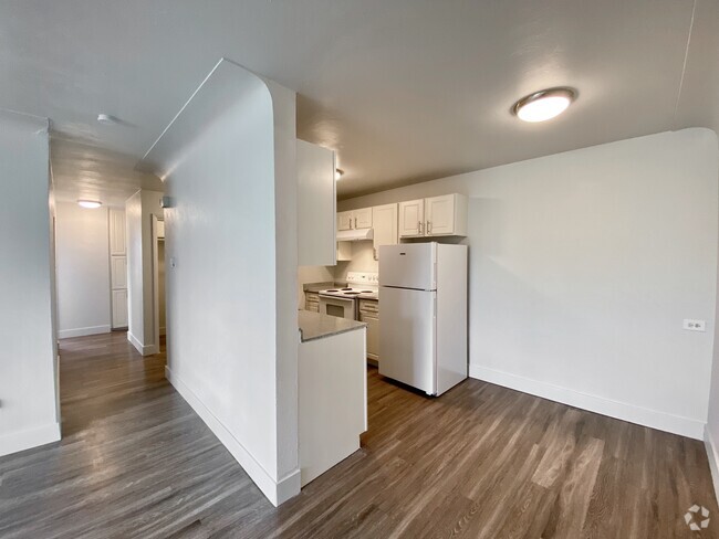 Kitchen/ Hallway / Livingroom - 2001 Fulton St Rental