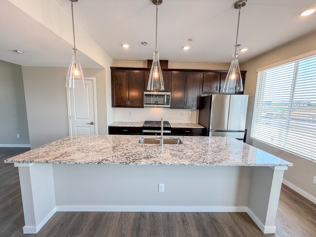 Kitchen Island - 1736 Peak Loop Townhome