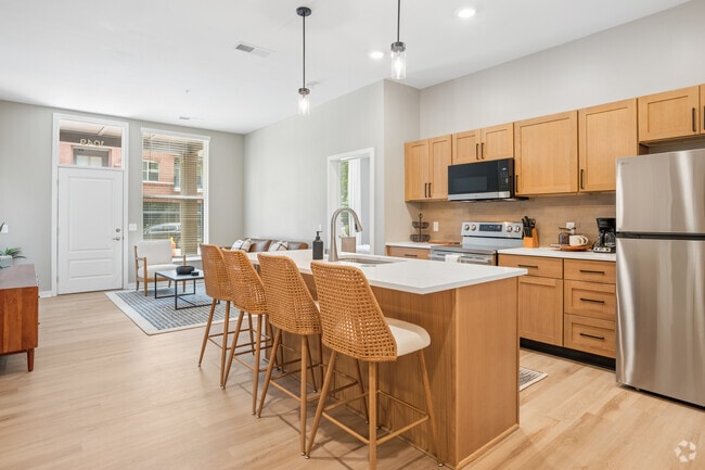 2BR, 2BA - 1,053SF - Kitchen