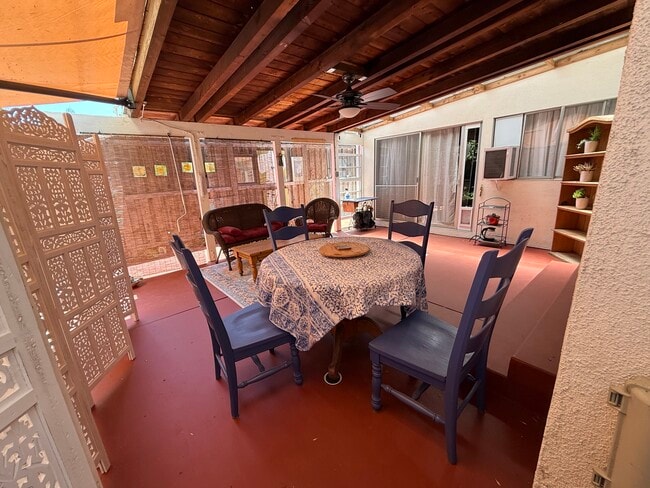 300 sq.ft semi private patio - 21313 San Miguel St Unit Turiya Mandir