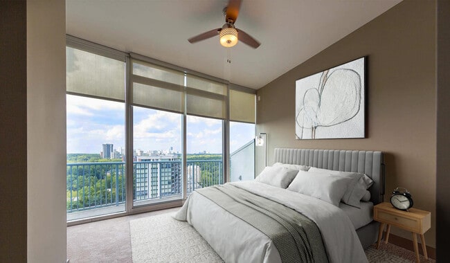 Floor to ceiling windows in your bedroom