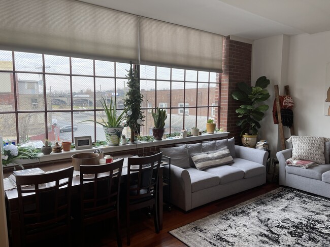 Living Area - 11 W 2nd St Unit 314