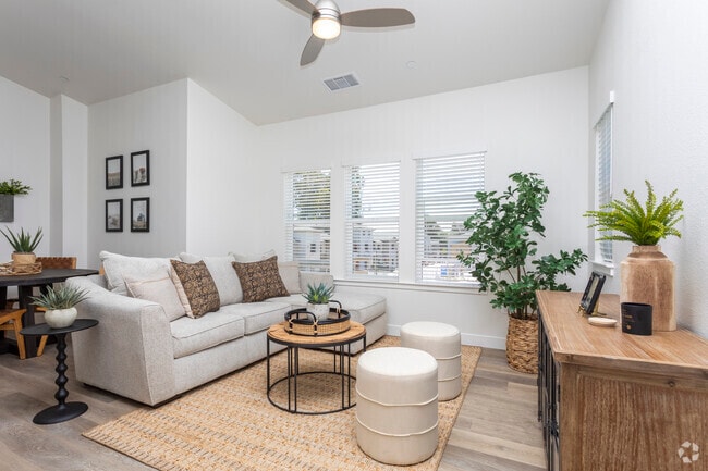 Spacious open living areas