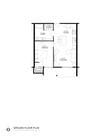 1 Bed/1 Bath, ADA Floor Plan (1/1D)
